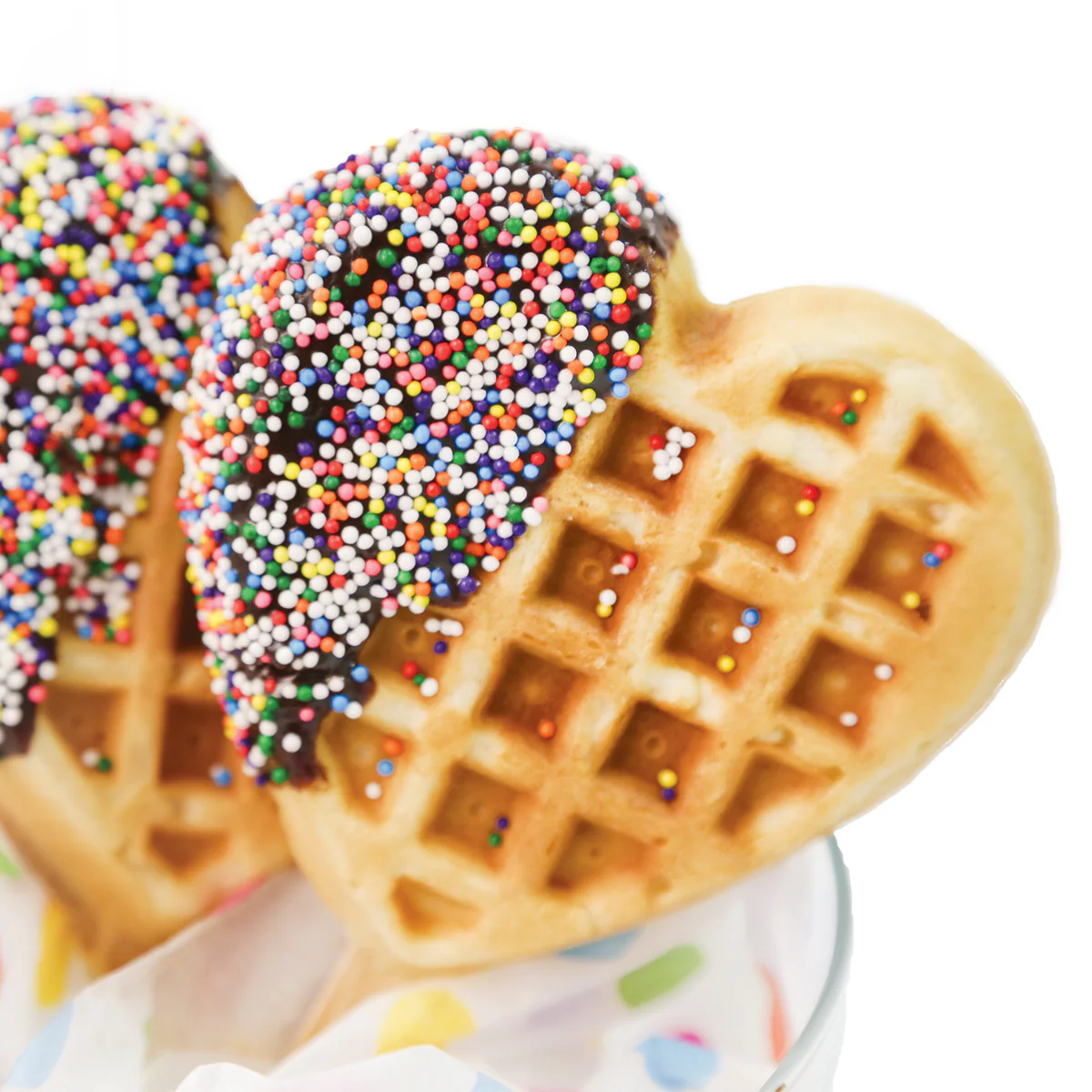 4-SECTION HEART SHAPED WAFFLE MAKER - Image 20