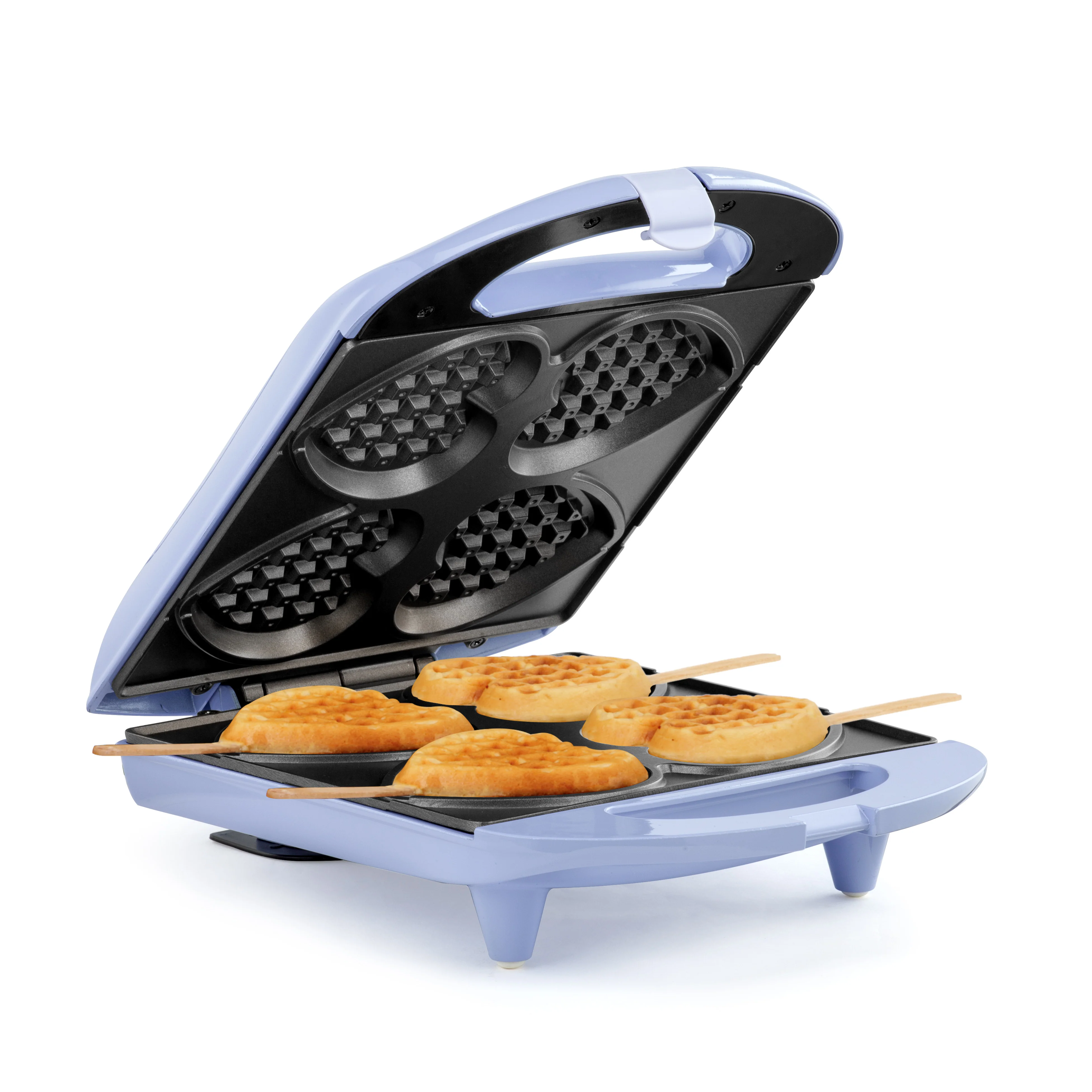 4-SECTION HEART SHAPED WAFFLE MAKER - Image 4