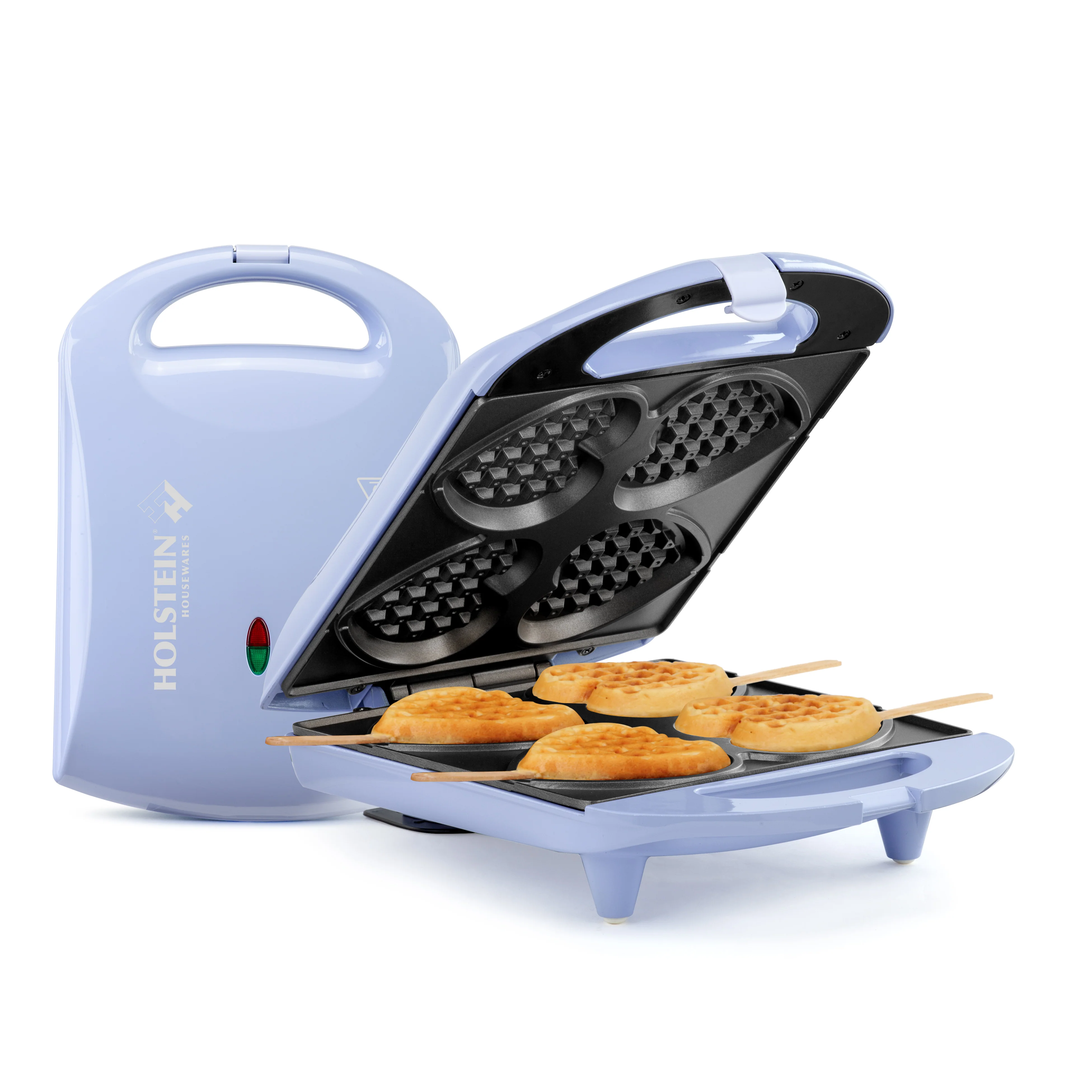 4-SECTION HEART SHAPED WAFFLE MAKER - Image 5