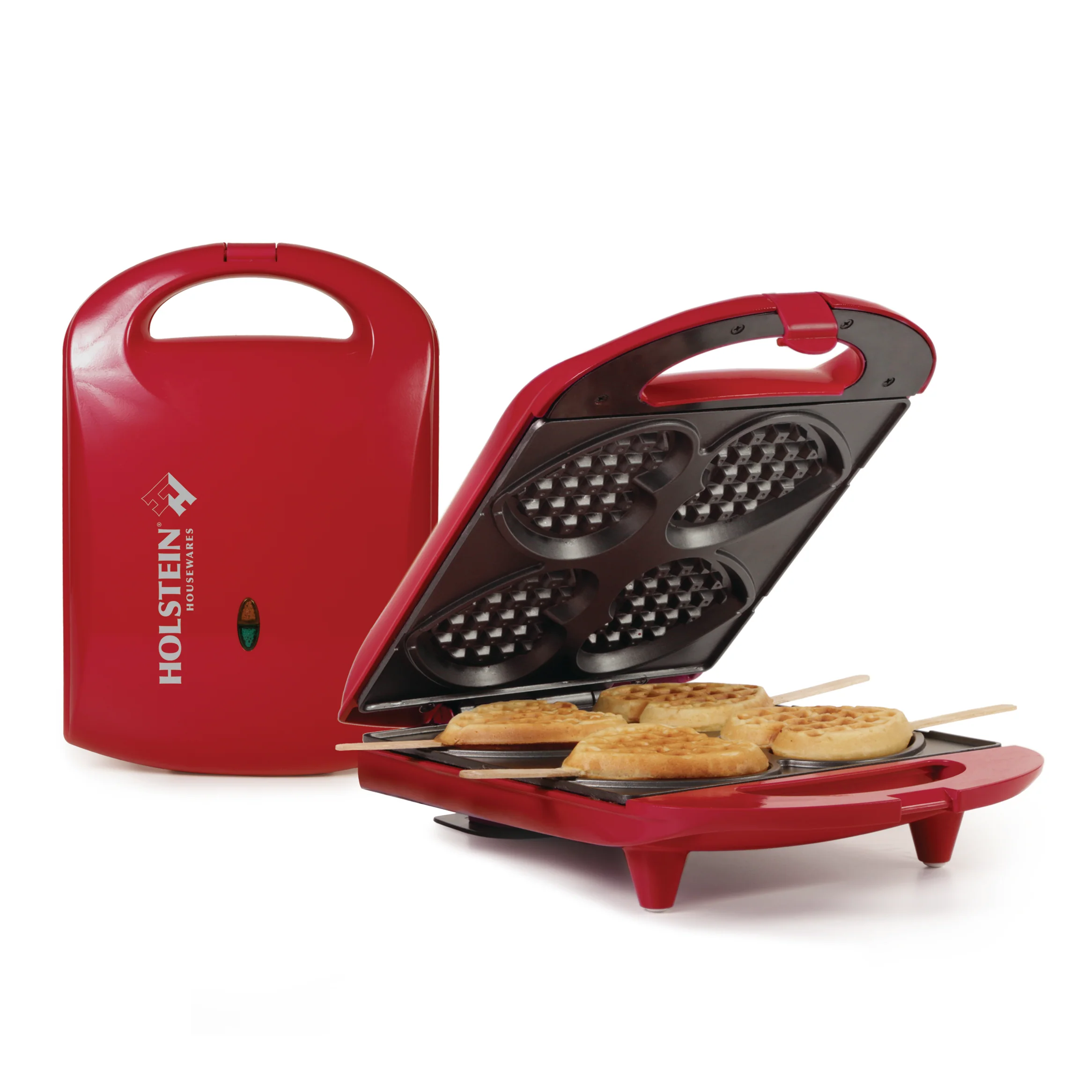 4-SECTION HEART SHAPED WAFFLE MAKER - Image 7