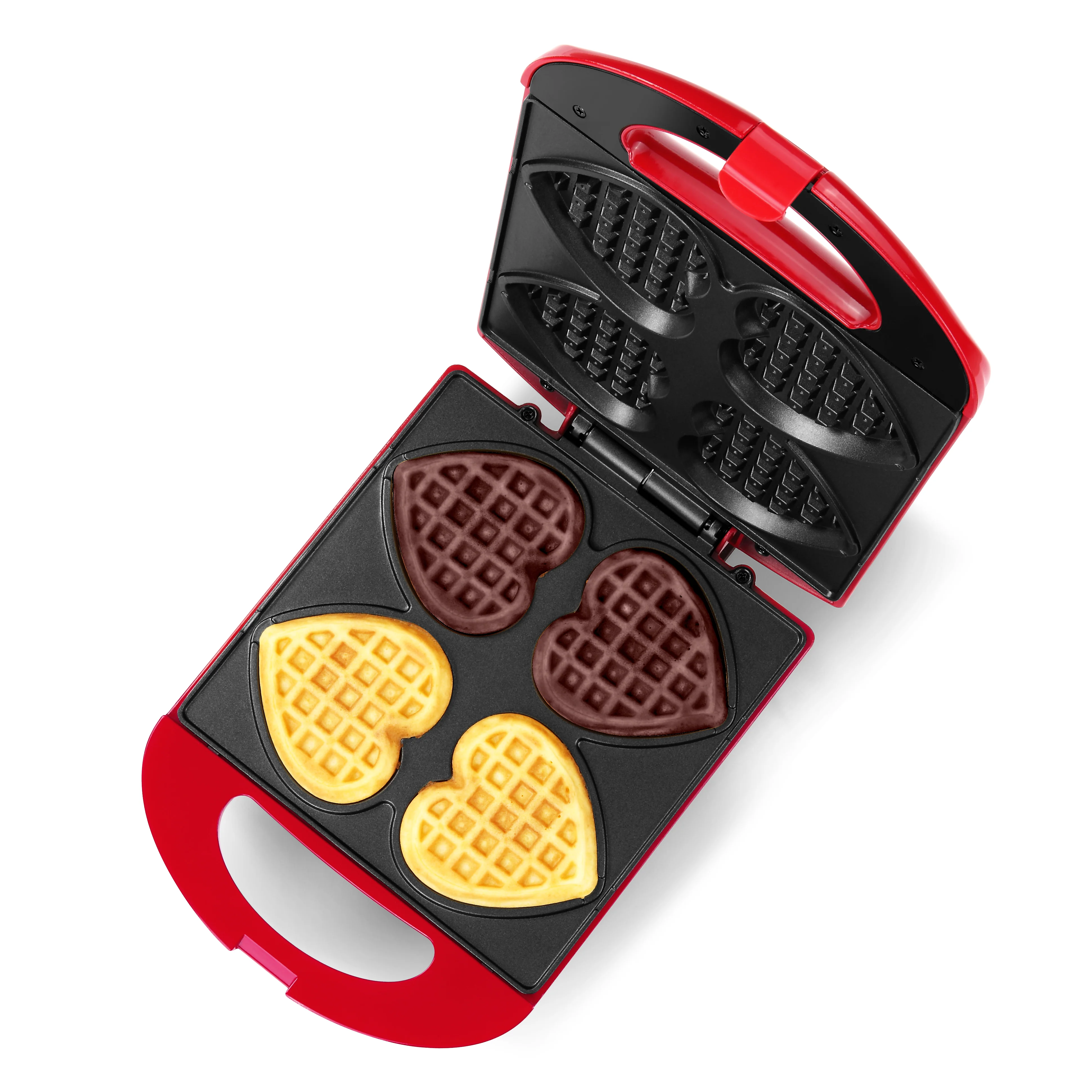 4-SECTION HEART SHAPED WAFFLE MAKER - Image 8