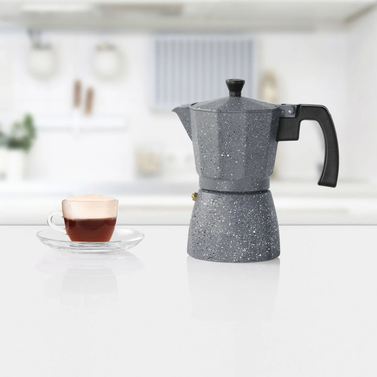 6-CUP ALUMINUM ESPRESSO MAKER - Image 3