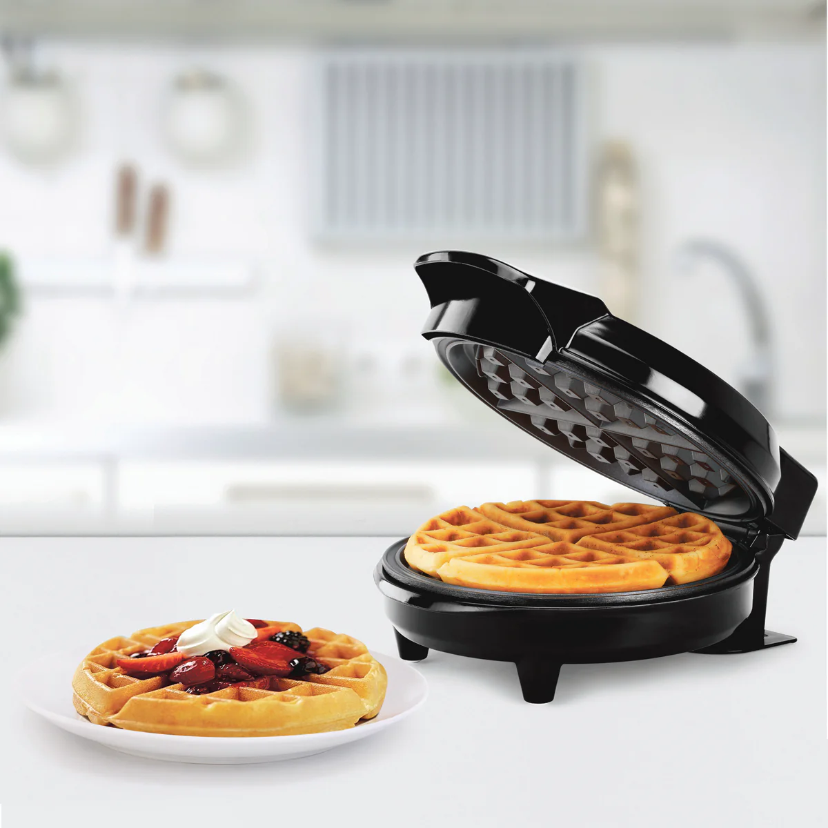 7" BELGIAN WAFFLE MAKER - Image 16