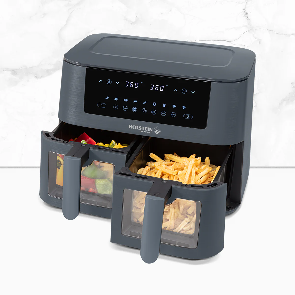 8.4 QT DUAL BASKET DIGITAL AIR FRYER - Image 8